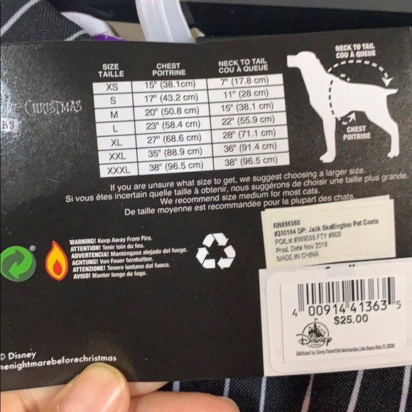 Jack Dog Costume - Picture 5 of 5